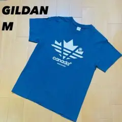 GILDAN カナダ バンクーバー Tシャツ M 紺 ネイビー