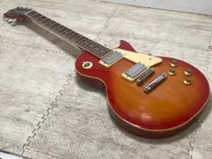 美品 Maestro マエストロ レスポールカスタム サンバースト ブラウン 美品 Maestro マエストロ レスポールカスタム サンバースト