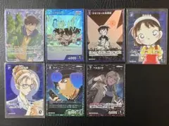 【匿名配送】名探偵コナン カードゲーム 信義の絆 工藤新一 SR 他7枚セット