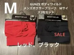 【SALE】グンゼBODYWILD 3D-Boxer Mサイズ 2枚セット