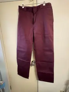Dickies ワークパンツ ワインレッド サイズ36