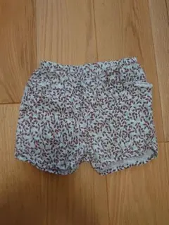 la poche biscuit 花柄 ハーフパンツ 130cm 女の子
