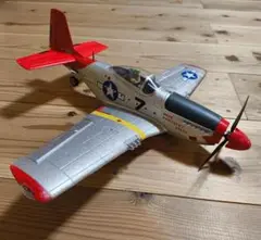 ラジコン飛行機 レディセット XK A280 1パックのみ飛行 XK A280 P51 マスタング 戦闘飛行機 ESC アンプ ブラシレス