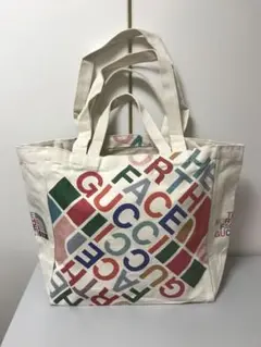 ノースフェイス×グッチ ノベルティ キャンバストートバッグ