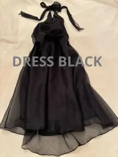 美品⭐︎DRESS BLACK ドレスブラック 結婚式 パーティー 黒 ドレス