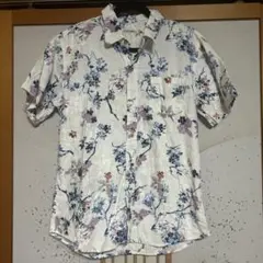 EXCUSE 花柄 半袖シャツ