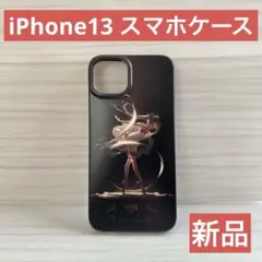 【新品】iPhone13 スマホケース 初音ミク 黒 ブラック 推し