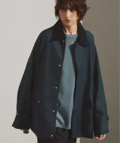 新品 EMMA CLOTHES オーバーサイズ ショートハンティングジャケット