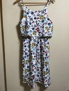 小花柄★サマーワンピース★Lサイズ！柄よし！デザインよし！