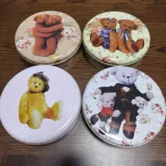 ジェニーベーカリー　空き缶4個セット