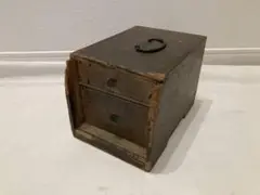昭和レトロ 木箱 小箱 木製 雑貨 小物入れ 収納 アンティーク 什器 小物入れ
