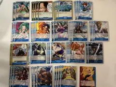 ワンピースカード 受け継がれる意志 R以下 ほぼ4コン 青デッキ