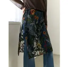 brown street ガーデンラップスカート　新品タグ付き