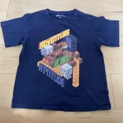 Minecraft UT Tシャツ ネイビー
