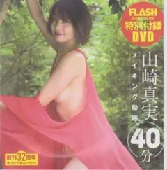 ◎未開封新品!○DVD 山崎真実『豪華3本立てメイキング動画』FLASH 付録◎