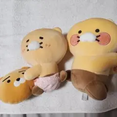 カカオフレンズ　ぬいぐるみ　二つ