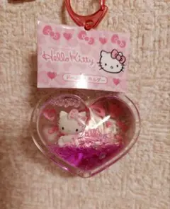 ♡新品♡キティ　ドームキーホルダー　ピンク