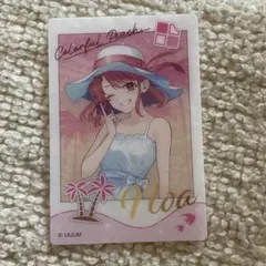 カラフルピーチひらパーのあさんクリアカード