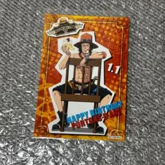 ONE PIECE　ワンピース　麦わらストア限定　バースデーブロマイド　エース