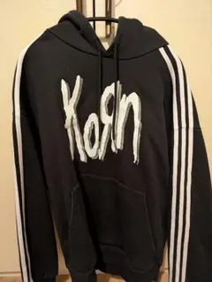 adidas Korn ブラック パーカー L