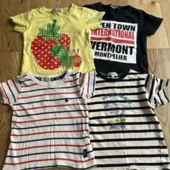 子供用Tシャツセット（4枚）100 ポロ　シューラルー　他