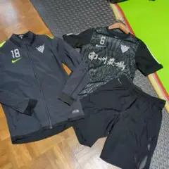 鹿屋体育大サッカー ジャージ上下セット 鹿屋体育大学サッカー部 トレーニングウェア 上S 下M ウェア