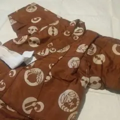 かわいい!一つ身子供着物