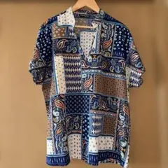 SHEIN パッチワーク 半袖シャツ EU 40/42