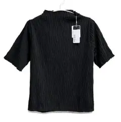 Fizz / ウェーブ ジャガード ボトルネック Tee