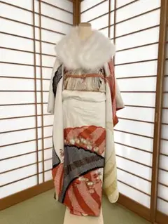 振袖♡フルセット♡小物、和装かばん♡164cmまで対応