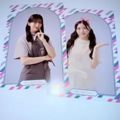 櫻坂46 櫻坂カフェ 特典 ポストカード 村山美羽 谷口愛季