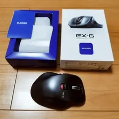 【美品】ELECOM EX-G M-XGM15BBSGM/EC マウスMサイズ