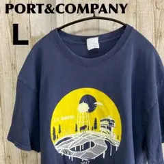 PORT＆COMPANY ポートアンドカンパニー　Ｔシャツ　古着　Ｌ