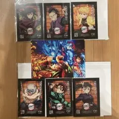 鬼滅の刃 無限城編映画特典　6つ　コンプセット＋最新イラストボード
