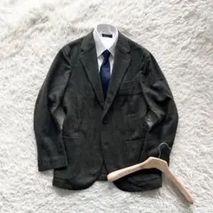 <美品>BOGLIOLI dover オリーブ ウール ジャケット サイズ50