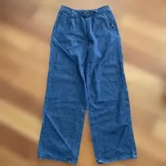イオン　ワイドパンツ デニム　160㎝　トップバリュー