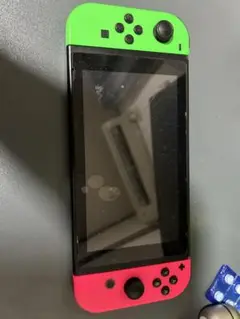 Nintendo Switch 本体 グリーン・ピンク ジャンク