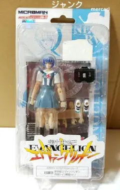 タカラ　ミクロマン　MA-25　新世紀エヴァンゲリオン　綾波レイ　制服ver.