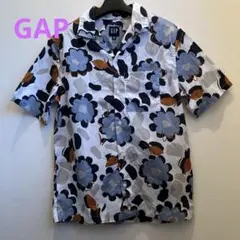 GAP 花柄 半袖シャツ XS