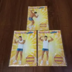 なかやまきんに君　ひっかけ　アクリルスタンド　全3種 セット