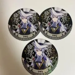 カラぴちどぬくキャラクターコースター 3枚セット