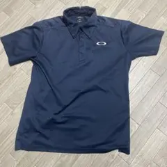 OAKLEY ネイビー ポロシャツ Lサイズ