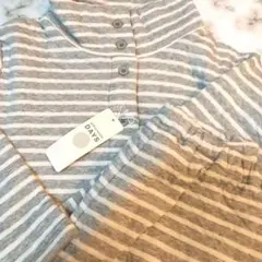 ボーダーパジャマ 綿100% LL 新品