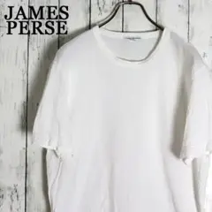 USA製 JAMES PERSE ジェームスパース 白無地 メンズTシャツ