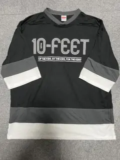 10-FEET バンドTシャツ　京都大作戦　ホッケーシャツ