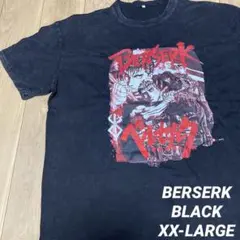 新品未使用送料無料　BERSERK T shirt ダークグレー　ブラック