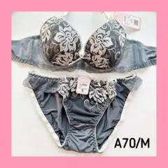 【♡/ラス1/sale】10405BU A70/M ブラショーツセット