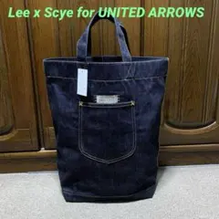 完売•新品未使用Lee×Scye×UNITED ARROWSデニムトートバッグ