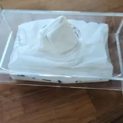 ✨お部屋スッキリ！透明アクリルティッシュケース✨