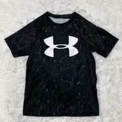アンダーアーマー 半袖 Tシャツ ヒートギア 黒 140 スポーツウェア